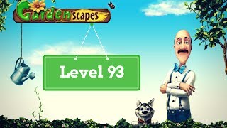 Gardenscapes Level 93 - How to complete Level 93 on Gardenscapes(No Hacking)