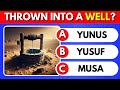 PROPHET STORIES QUIZ 🌟 Islamic Questions and Answers Trivia
