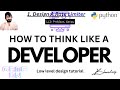 1. Design a Rate Limiter ( LLD - Python )