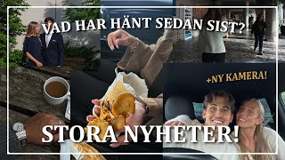 STORA NYHETER PÅ KANALEN | Vad har hänt sedan sist? | Ny kamera!