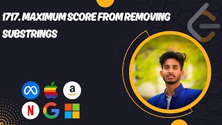 1717. Maximum Score From Removing Substrings | Leetcode | Python - DSA
