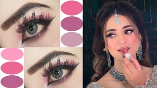 purple mat eyes makeup tutorial/soft eye makeup smokey eyes/fyp by Rani ch