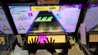 【CHUNITHM NEW台灣】Glory Days(MASTER) [AJ] 手元