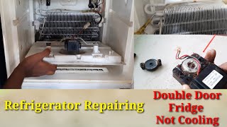 ഡബിൾഡോർ ഫ്രിഡ്ജ് താഴ്ഭാഗം തണുക്കുന്നില്ല|Fridge Repairing|Doubledoor fridge notcooling|what to check