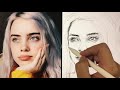 【procreate】 顔をスケッチする ipadで絵の練習メイキング動画