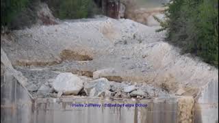 Impressive debris flow in Illgraben