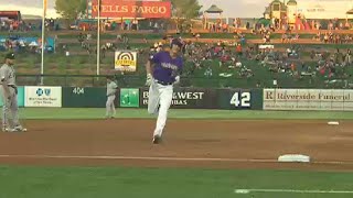 Jordan Patterson hits one out