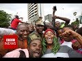 Zimbabwe crisis: 'People sense Robert Mugabe is gone' - BBC News