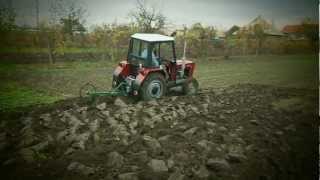 Malotraktor Domácej Výroby (Orba)