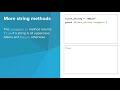 Python- String Methods