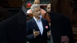 MEA Jaishankar responds to Opposition's allegation of govt's indifference to China