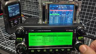 ICOM IC 2820 Unlink , Echo Test \u0026 Information Commands