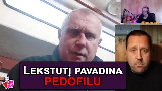 Linas Jurgutis išvadina Lekstutį pedofilu. Marginalų tarpusavio karai. | Karalius Reaguoja