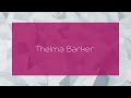 thelma barker appearance