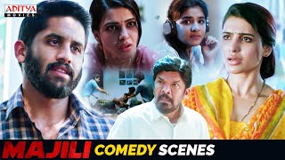 Majili Hindi Dubbed Movie Comedy Scenes | Naga Chaitanya, Samantha | Aditya Movies