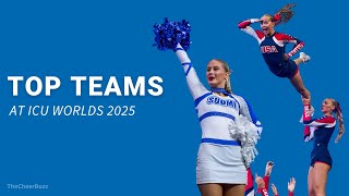 Top 3 Teams at ICU Worlds 2025 (Elite & Premier Divisions)