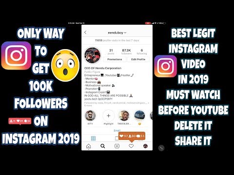 only way to get 1 million legit i!   nstagram followers 2019 - free instagram followers 100k
