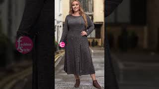 Autumn Winter 2024 plus size dresses from Shein