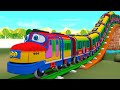 Chick City - Lego Toy train Cartoon Toy Factory