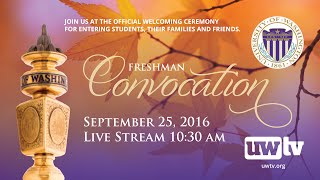Archive: 2016 Freshman Convocation