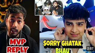 SLUG Apology Ghatak Bhau 🤣 Troll Hector Scout Reply MVP #godlike #bgmi #bgminews