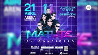 MATUTE - Todo listo para el gran concierto en la Arena Ciudad de México, el próximo 21 de abril.