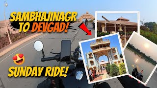 Sambhajinagar To Devgad Datta Mandir Ride | Sunday Ride | AVB Motovlogs #sambhajinagar #aurangabad