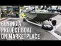 Buying My Next Project Boat | Lowe 1448 Jon Boat Build ep.1