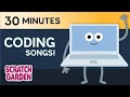 Coding Songs Compilation! | Learning About Computer Programming | Scratch Garden