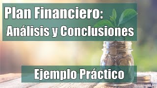 PLAN FINANCIERO:  Análisis y Conclusiones