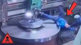 Worker Makes One Mistake On The Lathe And Pays For It