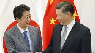 安倍习近平在俄会晤 双方表示关系改善