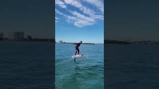 Hydrofoil Surfing | Wakefoiling in Miami | How to do Wakefoiling? | @watersportsparadise | Try Us!