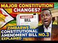 Zimbabwe Constitutional Amendment Bill No.3 Explained | How It Could Change Elections (Episode 1)
