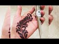 Latest New Arabic Leaf mehndi designs new collection by NR cReations 😍...