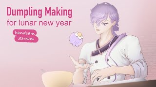 【HANDCAM】🧧 new year's dumpling making!! 🥟