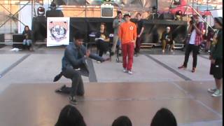 Franco vs Karlo - Batallas 1vs1 Locking // Festival Be Strong 2014