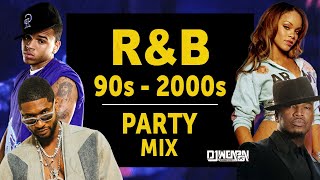 【90s,2000s RNB PARTY MIX】THROWBACK | CHRIS BROWN | RIHANNA | NE-YO | USHER | R&B