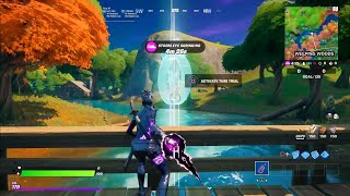 Fortnite - Complete The Swimming Time Trial At Weeping Woods (Season 6 Week 6 Challenges)