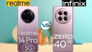 Realme 14 Pro 5G VS Infinix Zero 40 5G | Infinix Zero 40 5G VS Realme 14 Pro 5G