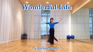 Wonderful Life - Linedance(Intermediate)#eltonjohn#wonderfullife#joylinedance