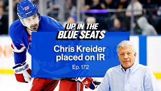 Rangers' Chris Kreider placed on IR | Up in the Blue Seats - Ep. 172