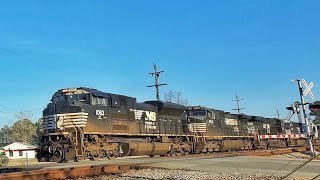 NS 29G at Ivor, Va with 5 engines! February 1st 2022.