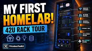 My First 42U Homelab Tour | The Hardware Behind My Smart Home