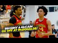 Bronny James & Jared McCain Put In WORK at McDonalds All American Day 2! NBA Scouts Watching