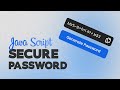 Random Password Generator in JavaScript