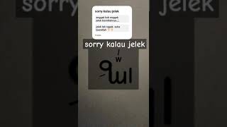 sorry kalau jelek ya