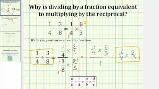 Why is Dividing by a Fraction Equivalent to Multiplying by the Reciprocal?