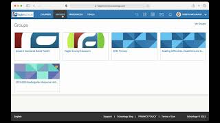 Schoology Navigation Overview and Settings