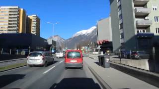 Fahrt Götzens - Innsbruck - Mariahilf - Mühlau - Haller Strasse